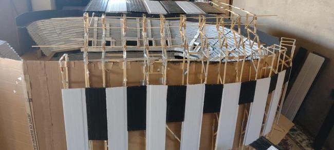 Fotos da maquete feita por Anderson Francisco da Silva Dias