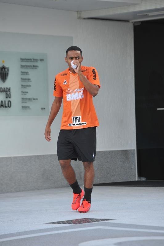 Fotos do ltimo treino do Atltico antes do jogo contra o Unin La Calera