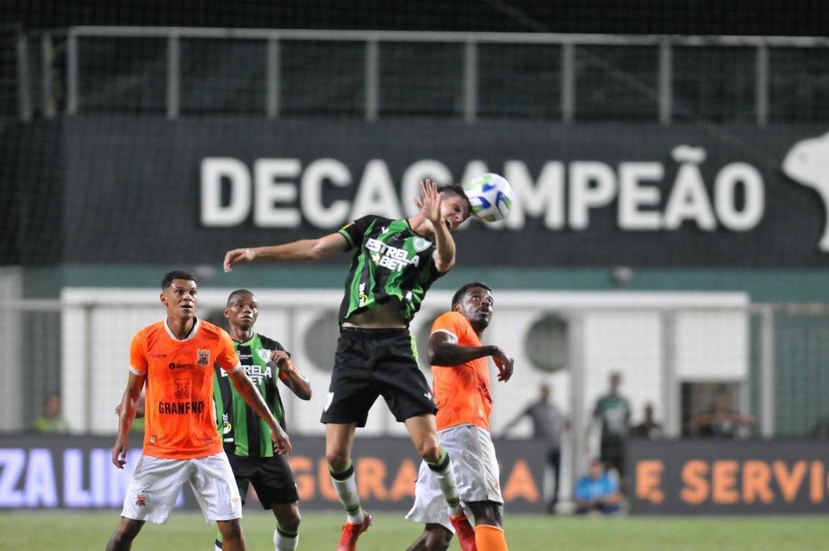 Amrica x Nova Iguau: fotos do jogo pela terceira fase da Copa do Brasil
