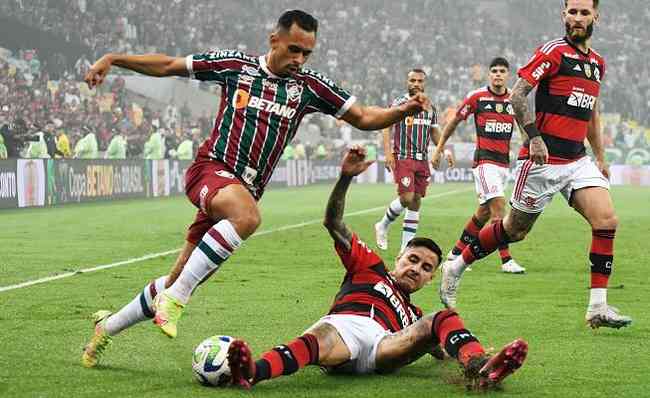 Fluminense foi eliminado da Copa do Brasil aps perder para o Flamengo no Maracan
