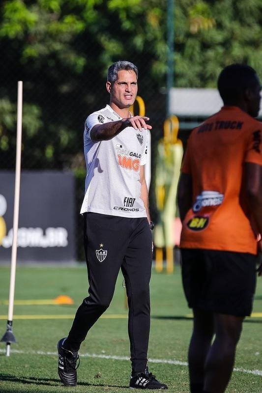 Fotos do ltimo treino do Atltico antes do jogo com o Grmio