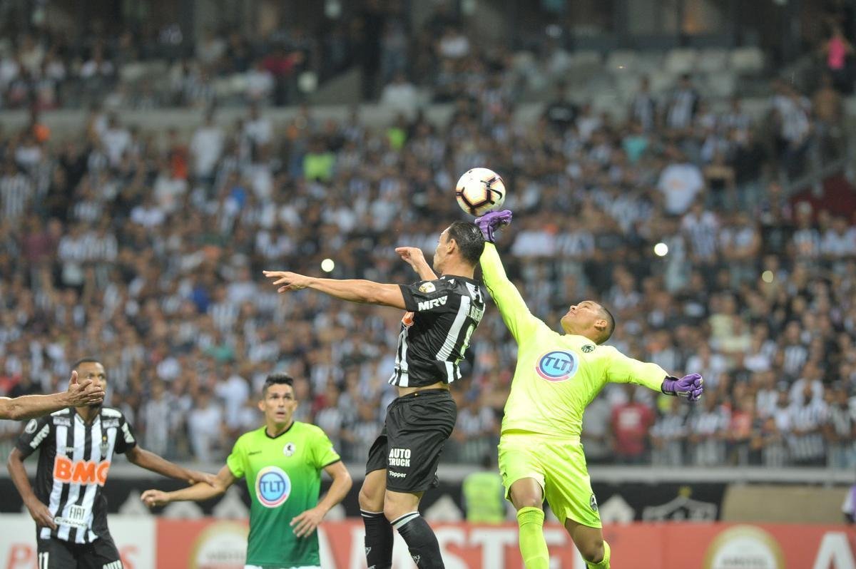 Veja fotos da partida entre Atltico e Zamora, no Mineiro
