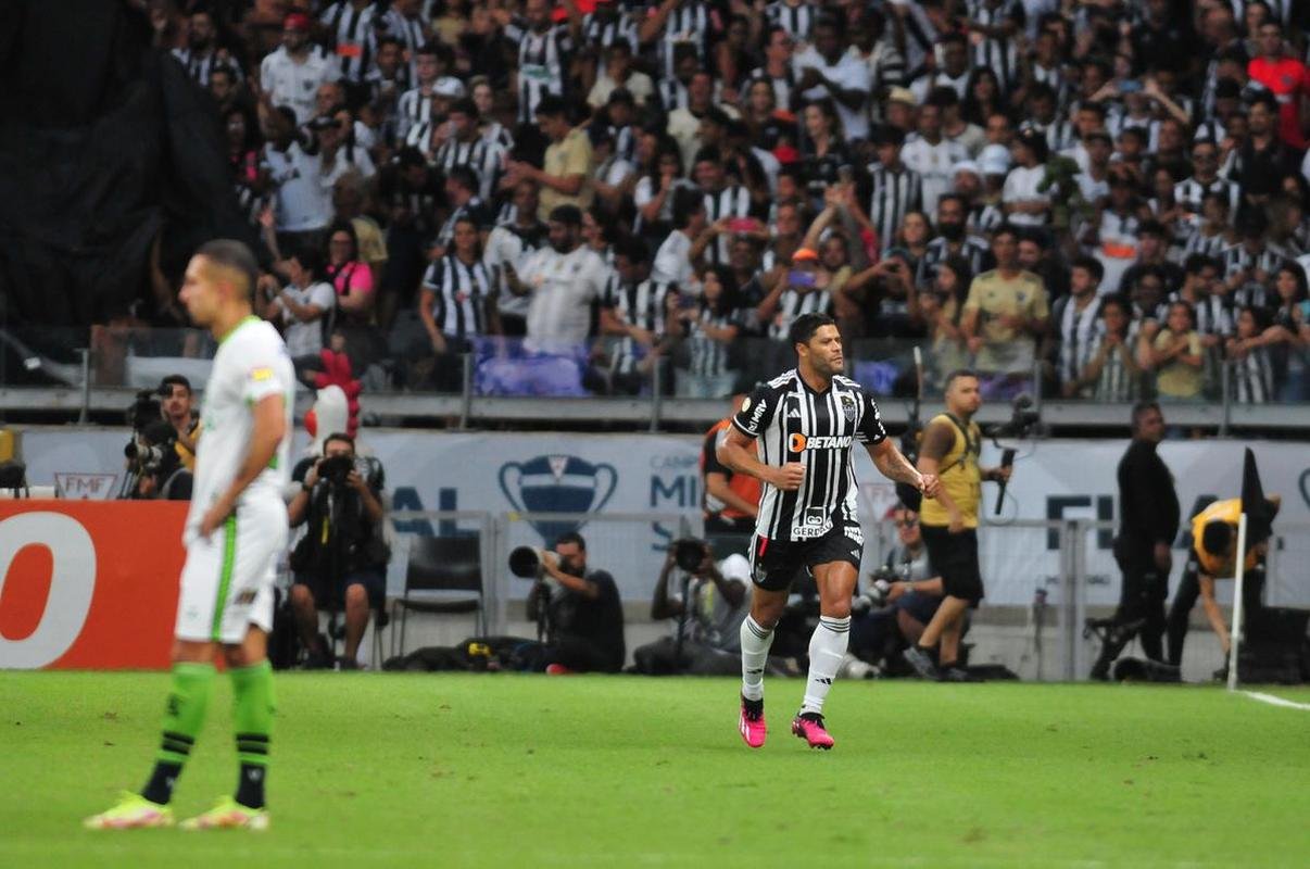 Fotos da final do Campeonato Mineiro entre Atltico e Amrica, no Mineiro