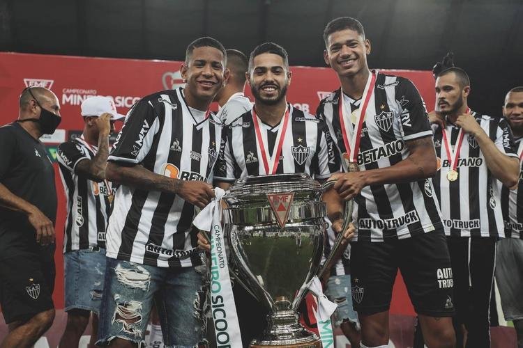 Fotos da festa do Atltico no Mineiro com a conquista do bicampeonato mineiro