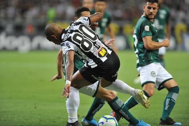 Atltico enfrentou o Gois em jogo do Campeonato Brasileiro 