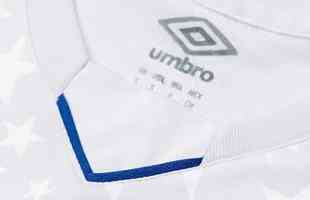 Detalhes da nova camisa branca do Cruzeiro para a temporada 2019