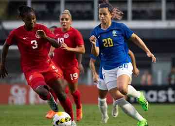 Seleção feminina perdeu por 2 a 1 para o Canadá, em amistoso na Vila Belmiro
