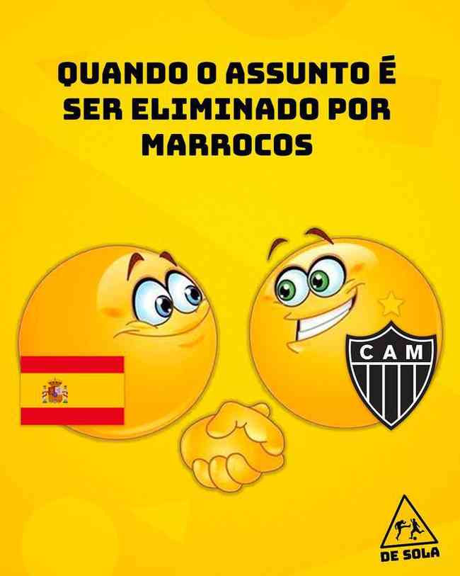 Eliminação da Espanha para Marrocos na Copa do Mundo ganha vários memes