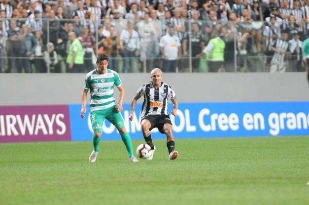 Fotos do primeiro tempo do jogo entre Atltico e La Equidad, no Independncia, pela Copa Sul-Americana