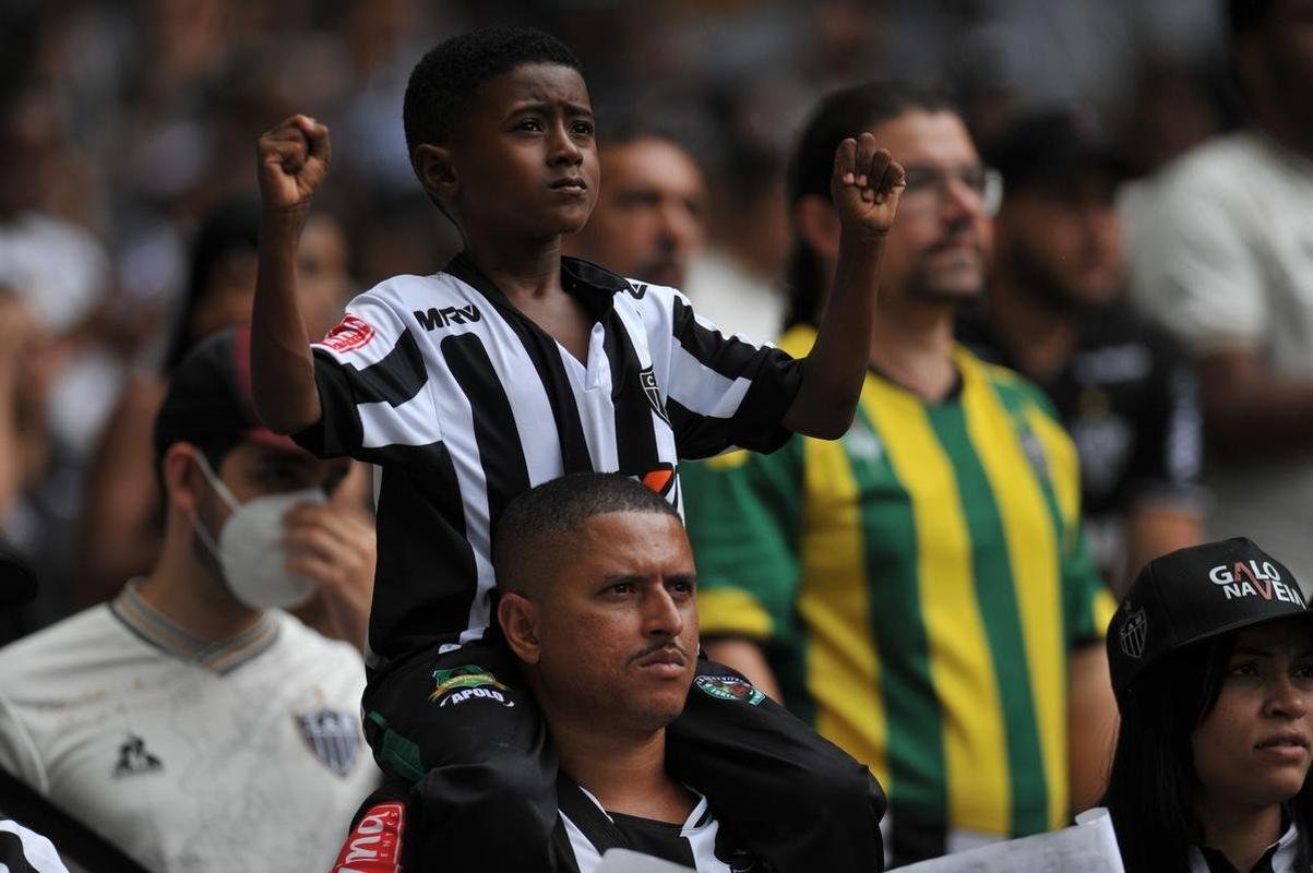 Fotos do jogo entre Atltico e Patrocinense, pelo Campeonato Mineiro