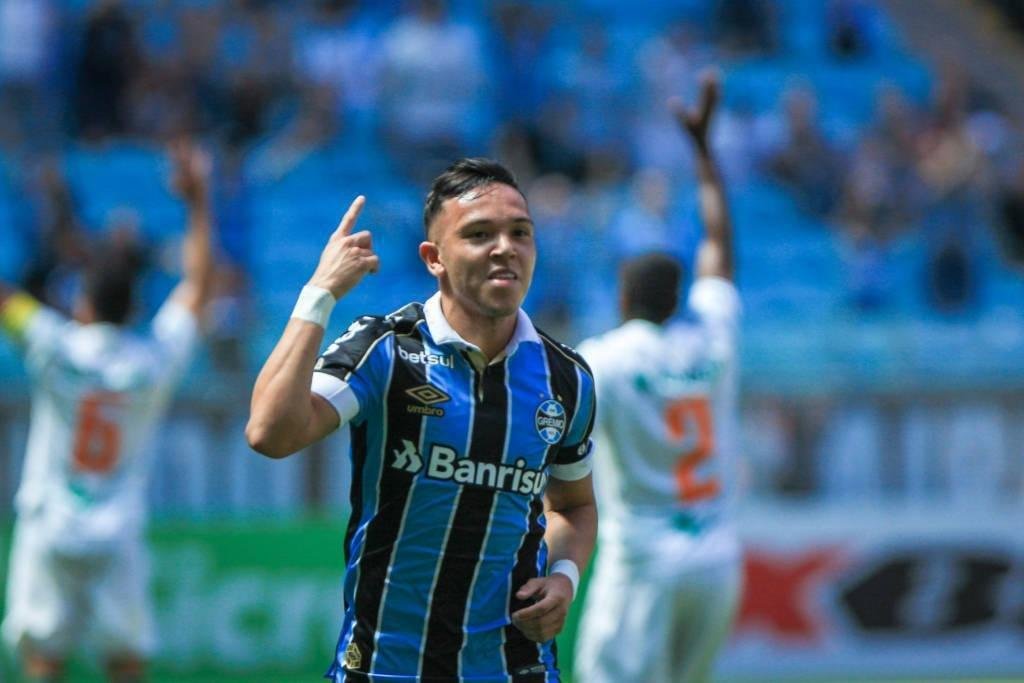 11º - Pepê - Grêmio - Avaliado em 6,8 milhões de euros (cerca de R$ 43 milhões)