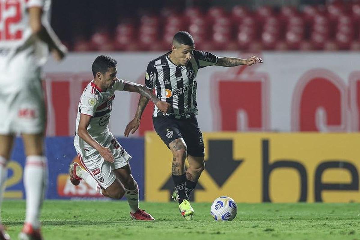 Fotos do jogo entre Atltico e So Paulo, no Morumbi, pela 22 rodada da Srie A do Brasileiro
