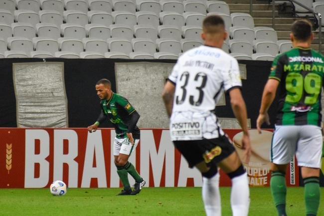 Fotos do empate por 1 a 1 entre Corinthians e Amrica, no Itaquero, em So Paulo, pela 21 rodada da Srie A do Brasileiro