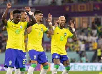 Comemorações de gol  brasileiras viraram polêmica na Copa do Mundo do Catar após goleada de 4 a 1 sobre a Coreia do Sul, pelas oitavas de final
