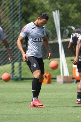 Imagens do treino do Atltico