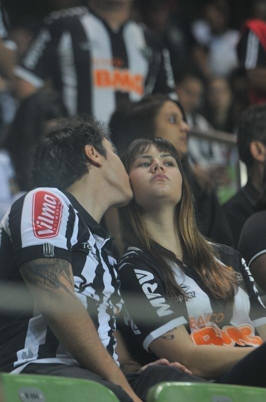 Torcidas de Atltico e San Lorenzo, no Independncia