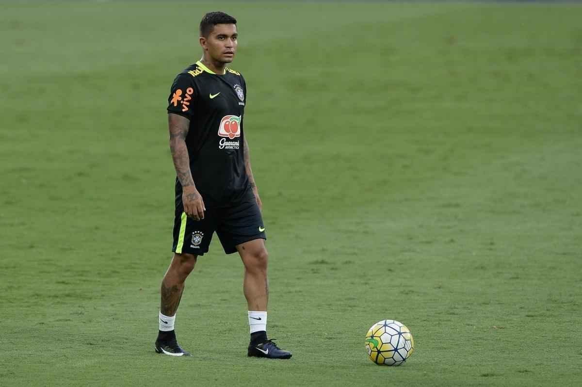 Treino da Seleo Brasileira no Engenho, no Rio de Janeiro, visando ao Jogo da Amizade