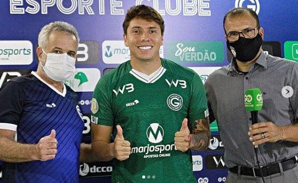 Sebastián Salazar - volante colombiano foi contratado pelo Goiás junto ao Santa Fe, da Colômbia