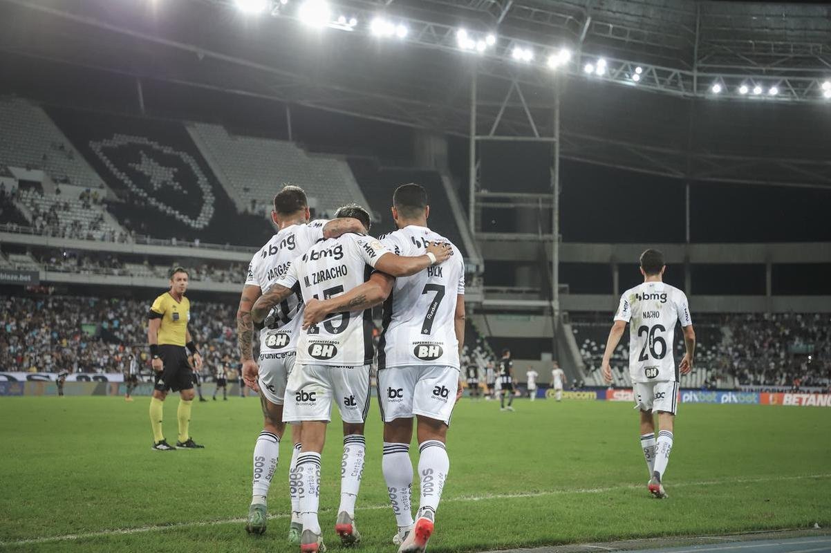 Botafogo x Atltico: veja fotos do jogo no Nilton Santos