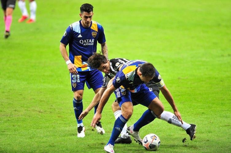 Fotos do jogo entre Atltico e Boca Juniors, no Mineiro, em Belo Horizonte, pela volta das oitavas de final da Copa Libertadores 2021