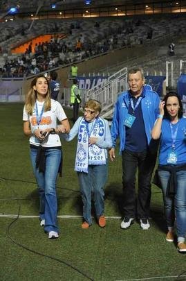 Chegada das torcidas de Cruzeiro e Grmio ao Mineiro para a semifinal da Copa do Brasil