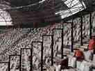 Atltico instala 14 mil cadeiras nas arquibancadas da Arena MRV