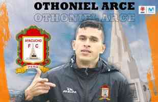 Othoniel Arce, atacante (Ayacucho, do Peru)
