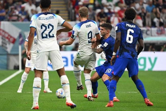 Imagens da partida entre Inglaterra e Estados Unidos, pelo Grupo A da Copa do Mundo de 2022