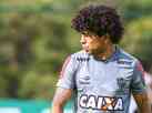 Ainda sem jogar em 2017, Luan no seguiu com o Galo para estreia na Libertadores
