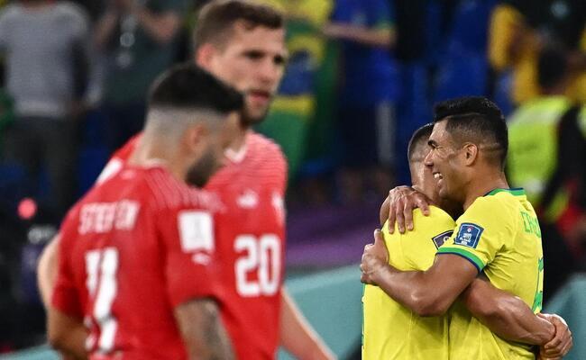 Brasil venceu a Sua por 1 a 0 na Copa do Mundo do Catar