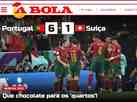 'Mgica': jornais de Portugal exaltam goleada na Copa e CR7 no banco