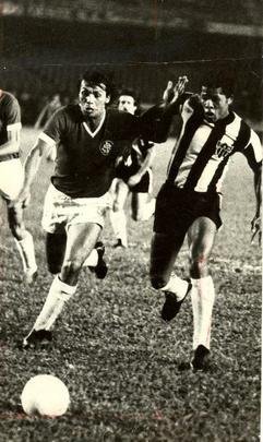 Em 1971, Atltico derrotou Internacional por 3 a 1, no Mineiro, pela fase de classificao do Brasileiro