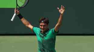 Festa de Roger Federer com vitória no Masters de Miami