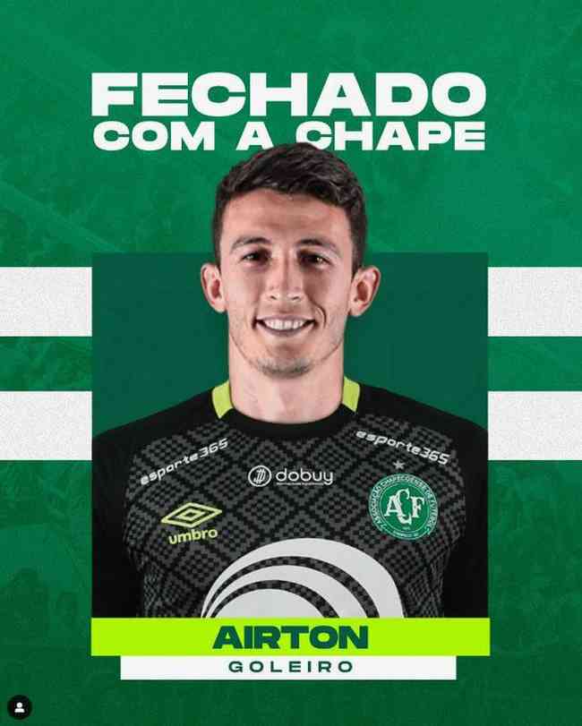 Chapecoense contrató al arquero Airton, quien pasó por Am