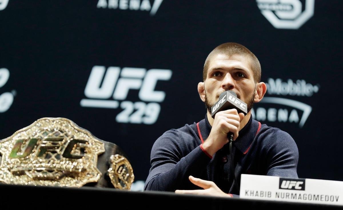 Imagens do Media Day do UFC 229, com Conor McGregor e Khabib Nurmagomedov