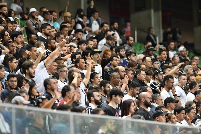 Fotos do jogo entre Amrica e Corinthians