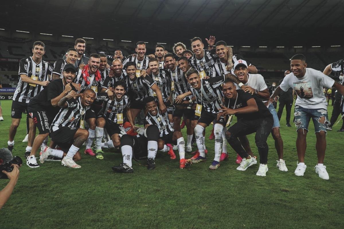 Fotos da festa do Atltico no Mineiro com a conquista do bicampeonato mineiro