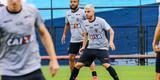 Fotos do treino do Atltico, no El Cilindro