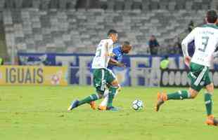 Cruzeiro e Palmeiras mediram foras, no Mineiro, pela oitava rodada do Campeonato Brasileiro