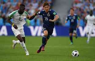 Veja imagens da partida entre Japo e Senegal, pelo Grupo H da Copa do Mundo