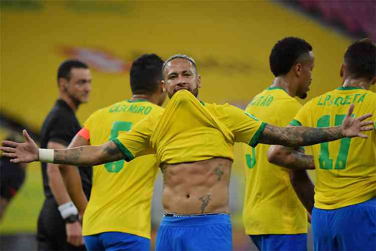 Neymar faz história em empate entre Brasil x Venezuela; veja recorde