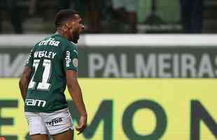 Wesley abriu o placar para o Palmeiras no Allianz Parque: 1 a 0