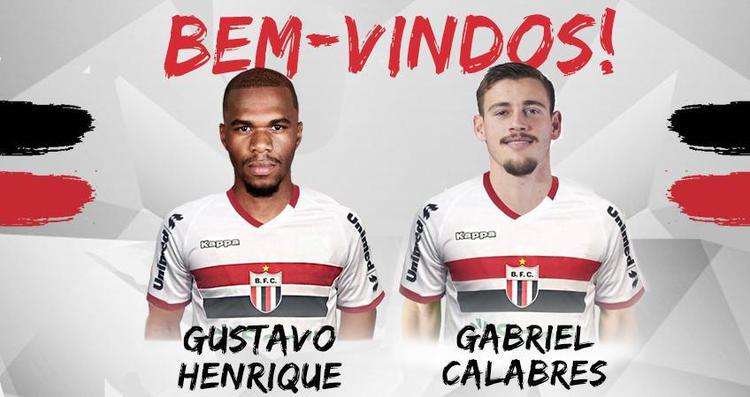 Botafogo-SP contratou Gustavo Henrique e Gabriel Calabres