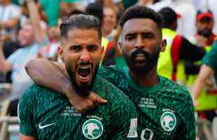 Imagens da partida entre Argentina e Arbia Saudita, pela primeira rodada do Grupo C da Copa do Mundo