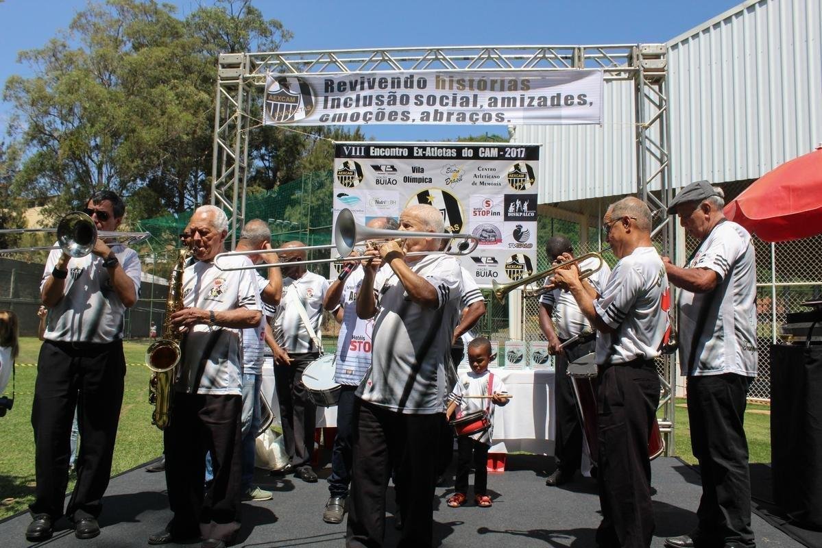 Ex-jogadores do Atltico se encontraram nesse sbado