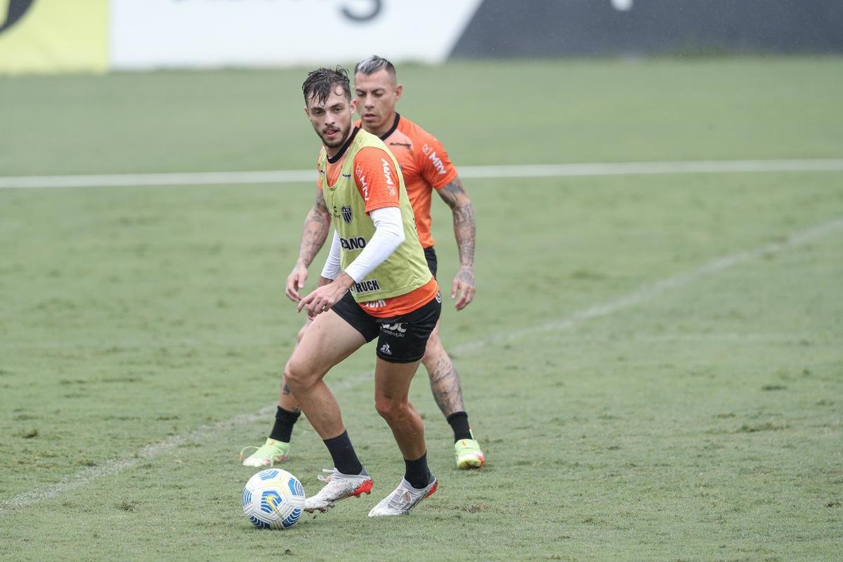 Fotos do treino do Atltico neste domingo na Cidade do Galo (21/11)