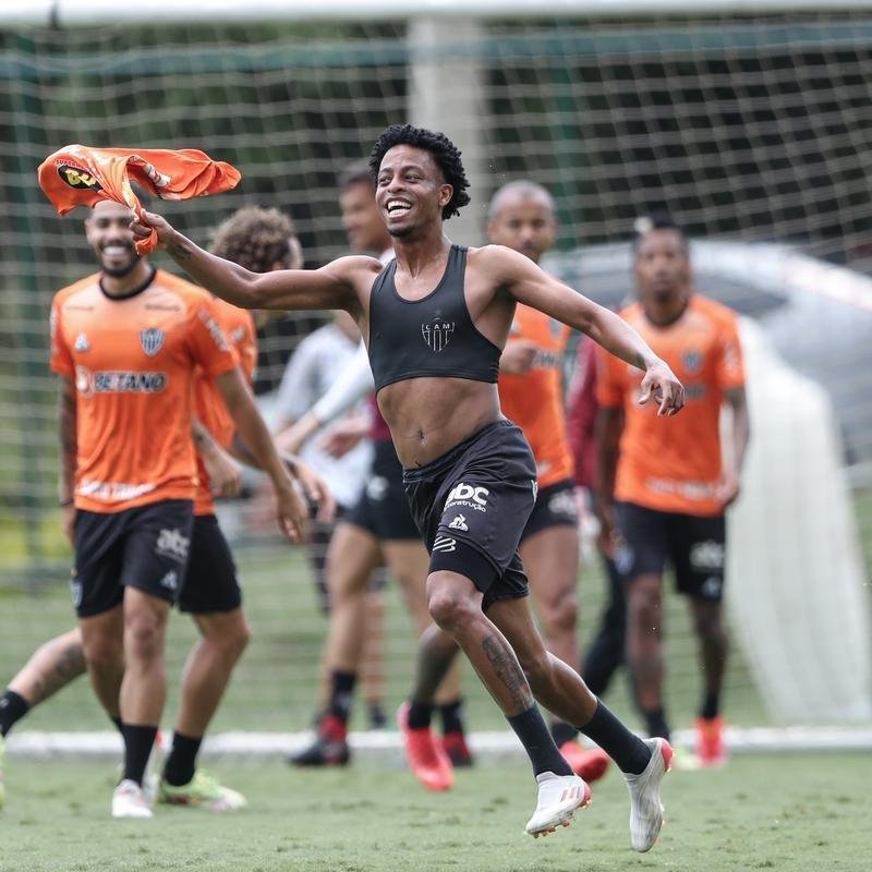 Treinamento do Atltico neste sbado, aps o ttulo brasileiro