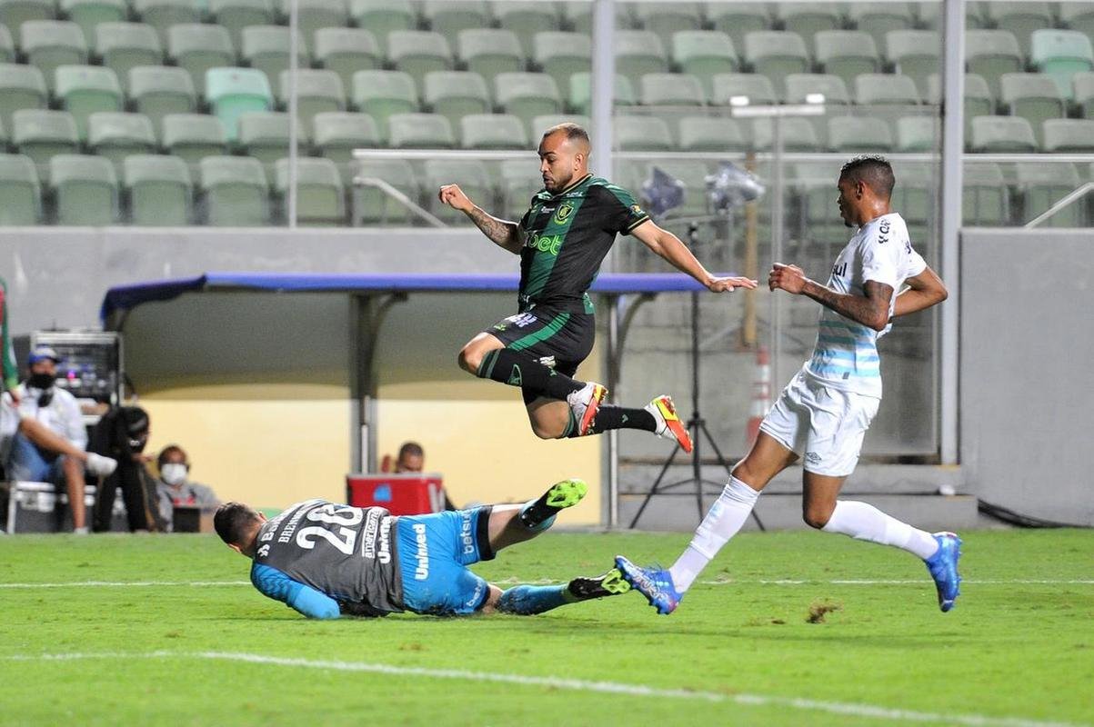 Fotos do jogo entre Amrica e Grmio, no Independncia, em Belo Horizonte, pela 32 rodada da Srie A do Brasileiro