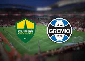 Confira o resultado da partida entre Grêmio e Cuiabá