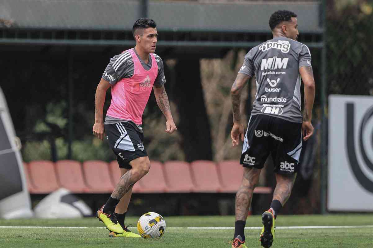 Fotos do treino do Atltico na Cidade do Galo, nesta quarta-feira (21/9).